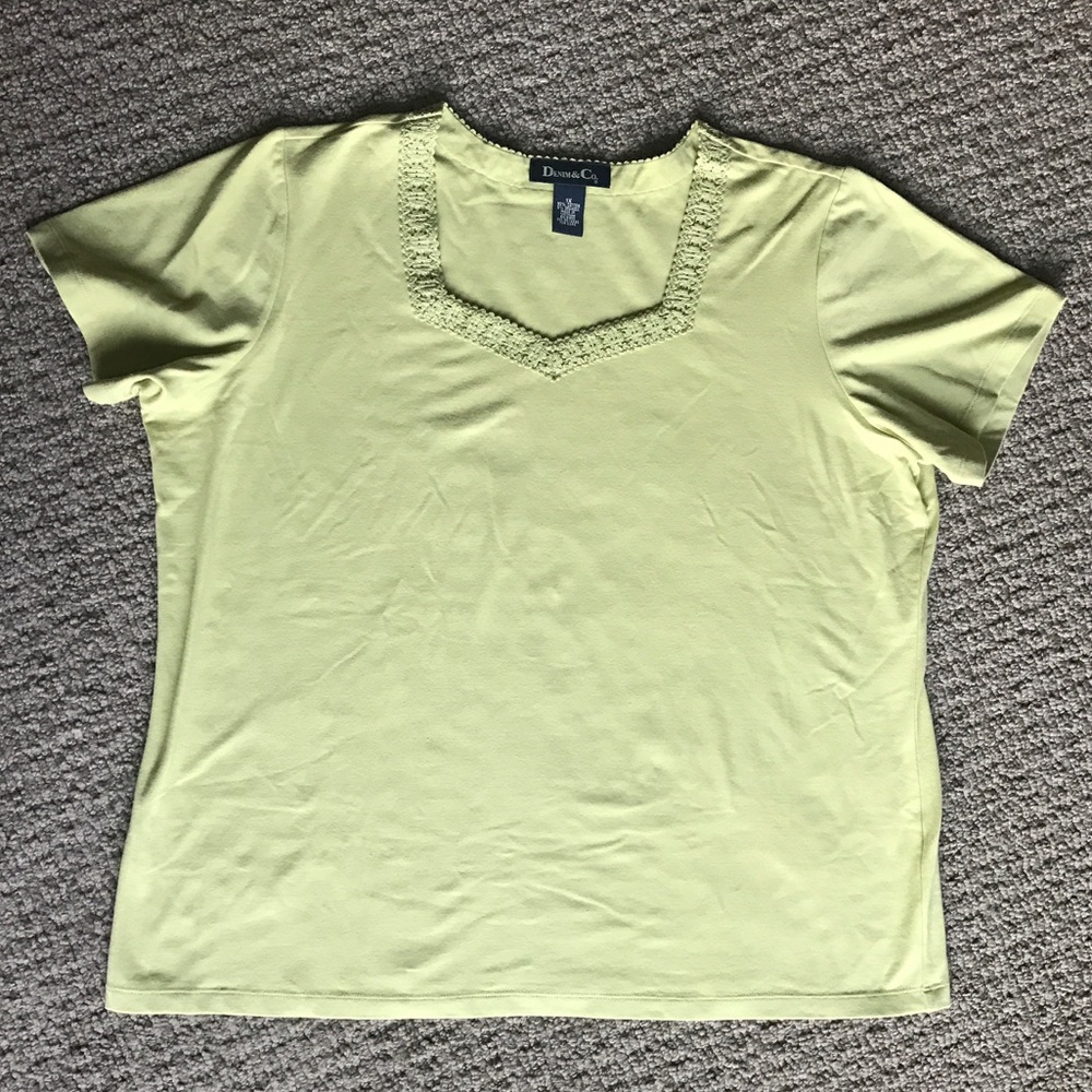 Denim&Co top